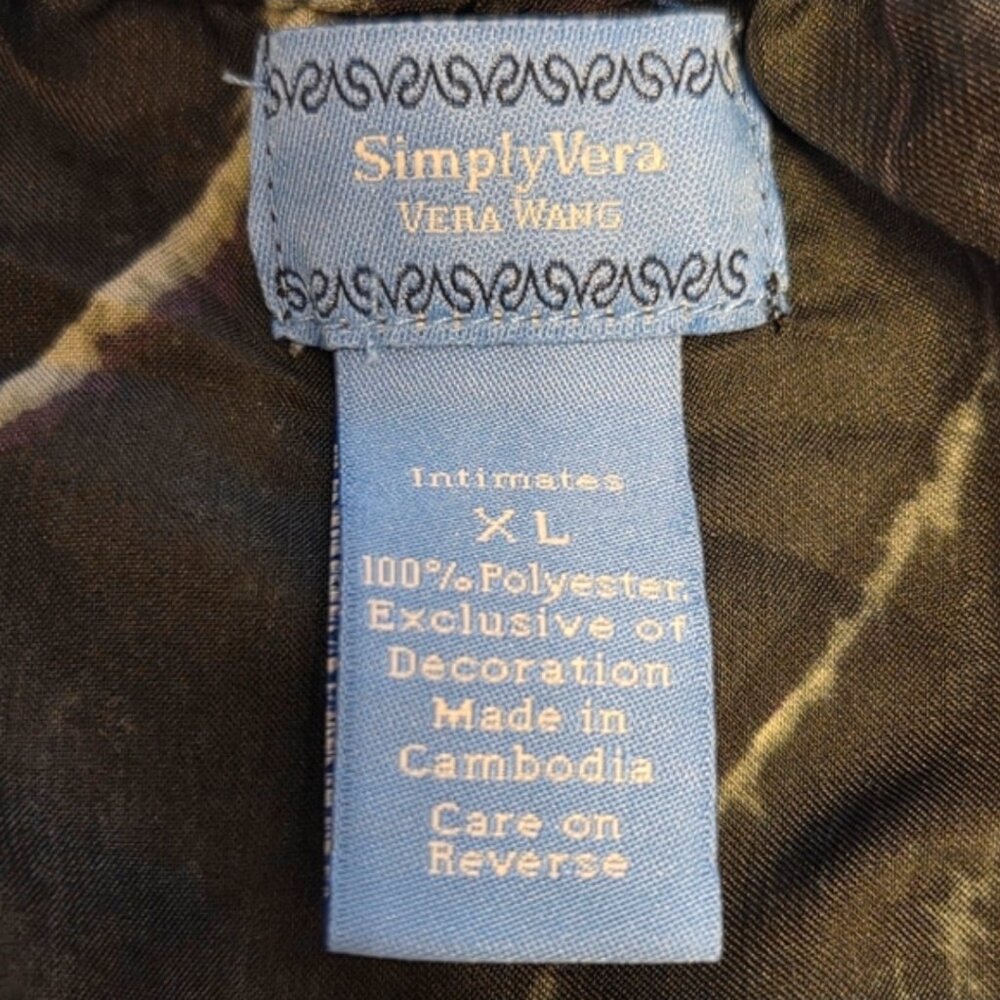 Simply Vera Vera Wang Chemise Slip Nightgown for sleepwear - Picture 2 of 5